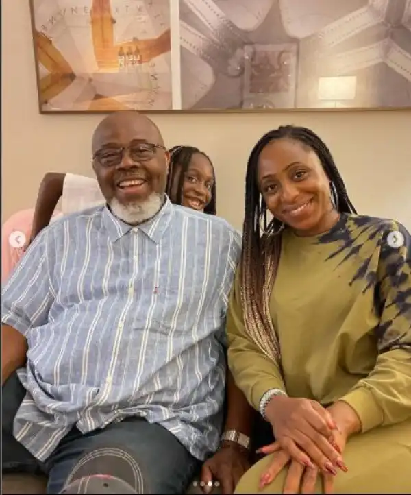 Nigerian Actress, Dakore Egbuson-Akande Celebrates Her Father As He Turns 74