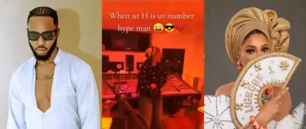 “When Your H Is Your Hype Man”- Sandra Okagbue’s Video Stirs Relationship Rumors With Flavour