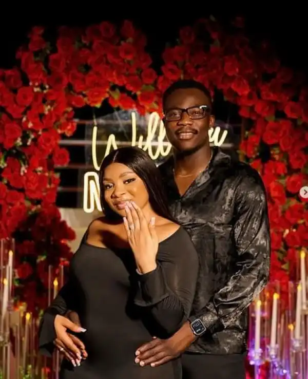 BBNaija Star, Queen Atang Shares Photos Of Her Fiance After Announcing Engagement