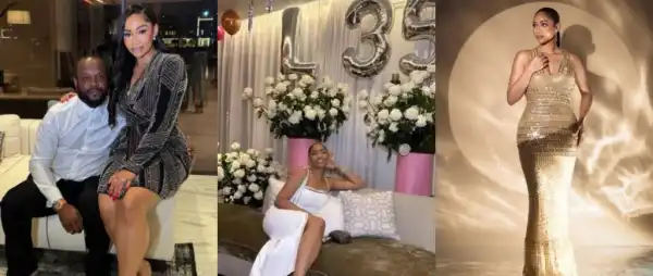 President Tinubu’s son, Seyi Tinubu organizes a lavish birthday party for his wife