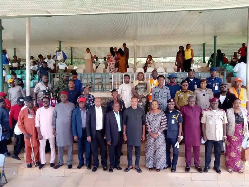 Gov Ugwuanyi charges corps members to be patriotic, shun disunity