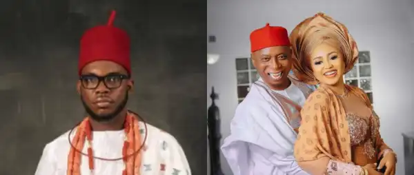 “Let Peace Reign”- Onishe Of Ubulu-Uku Urges Ned Nwoko, Regina Daniels To Make Up, Fans React