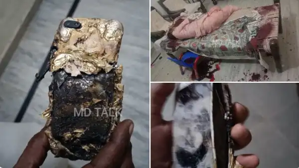 Woman Perish After Her Phone Exploded While She Was Sleeping