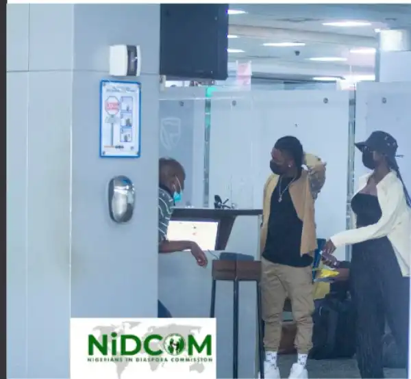 Watch The Moment Omah Lay And Tems Finally Arrive Nigeria