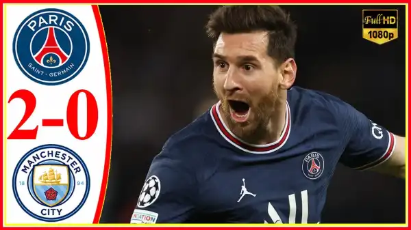 PSG vs Manchester City 2 − 0 (Champions League 2021 Goals & Highlights)
