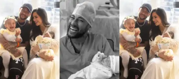 Neymar Welcomes Daughter Mel with Bruna Biancardi