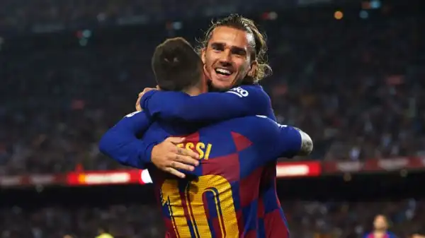 Griezmann Breaks Silence On Messi Leaving Barcelona