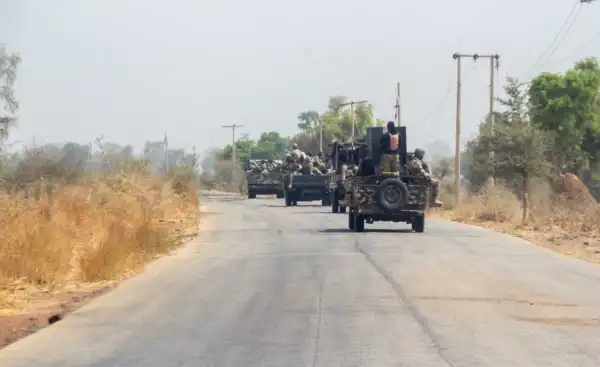 Borno: Troops recover arms after airstrikes kill 32 ISWAP fighters