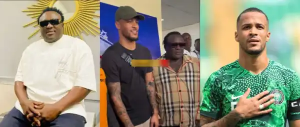 Saheed Osupa Spotted With Super Eagles Captain William Troost-Ekong