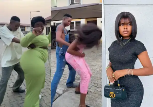 Netizens React As Video Of TikToker Peller Dancing With Some Ladies Surfaces Online