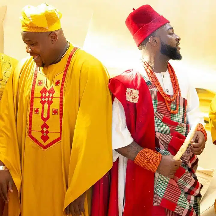 Cubana Chief Priest encourages Davido amid child custody battle with Sophia Momodu
