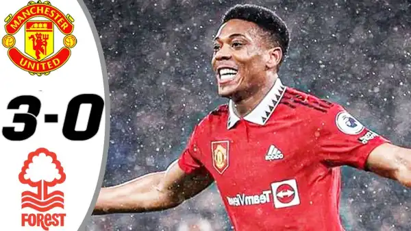 Manchester United vs Nottingham Forest 3 - 0 (Premier League 2022 Goals & Highlights)