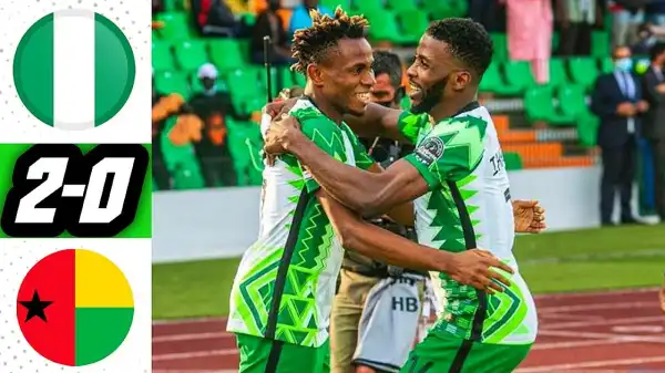 Guinea Bissau vs Nigeria 0 - 2 (AFCON 2022 Goals & Highlights)