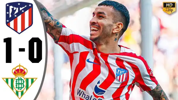 Atletico vs Real Betis 1 - 0 (Laliga 2023 Goals & Highlights)