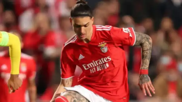 Benfica striker Darwin Nunez confirms Liverpool talk with social media activity