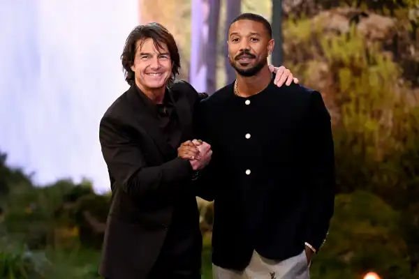 Tom Cruise Teases Future Movie With Michael B. Jordan