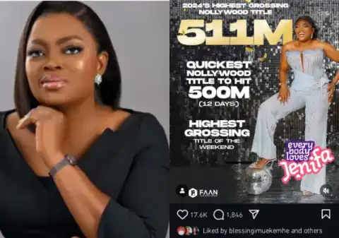 Everybody Loves Jenifa: Funke Akindele’s Latest Movie Becomes 2024 Highest-Grossing Nollywood Movie