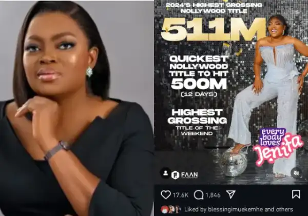 Everybody Loves Jenifa: Funke Akindele’s Latest Movie Becomes 2024 Highest-Grossing Nollywood Movie