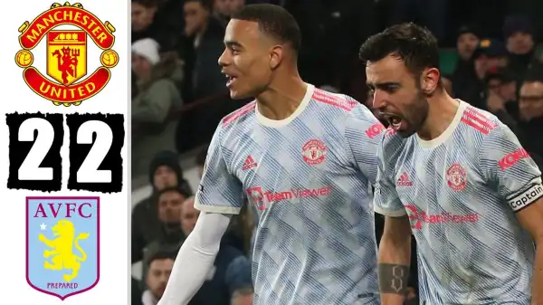 Aston Villa vs Manchester United 2 − 2 (Premier League 2022 Goals & Highlights)