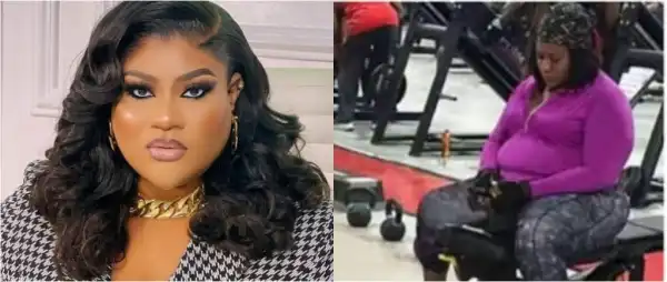 Nkechi Blessing Blasts Lady for Secretly Snapping Her at the Gym