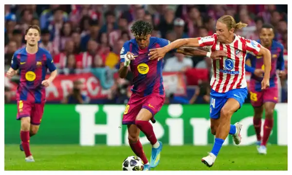 UCL: How Barcelona, Atletico Madrid players reacted after 3-2 aggregate result