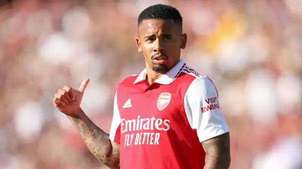 Gabriel Jesus nets brace on Arsenal debut