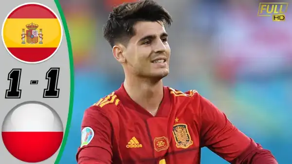 Spain vs Poland 1 - 1 (EURO 2020 Goals & Highlights)