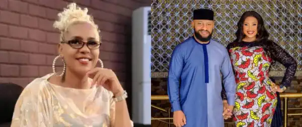 “Everyone Should Leave It to God”- Shan George Fires Back at Yul Edochie and Judy Austin’s Critics