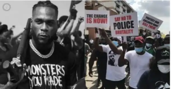 ”It Will Get Worse But Please LET US NEVER BACK DOWN” – Burna Boy Writes