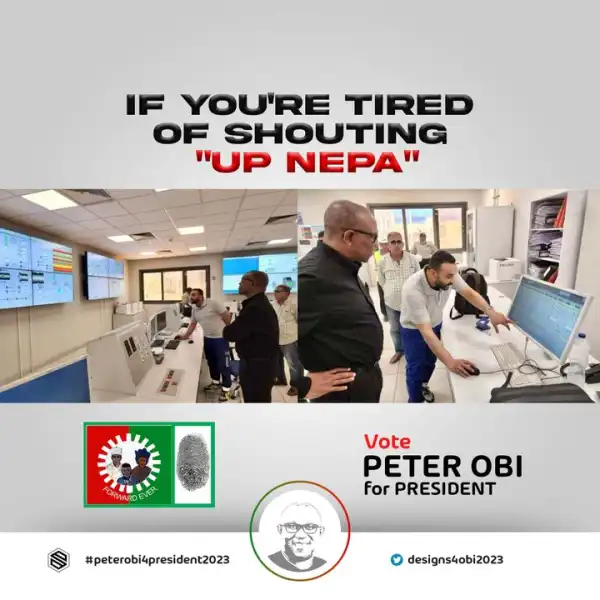 2023 : Lagosians Hold One Million Man March For Peter Obi