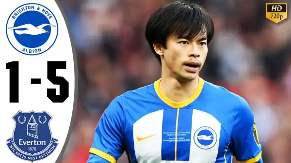 Brighton vs Everton 1 - 5 (Premier League 2023 Goals & Highlights)