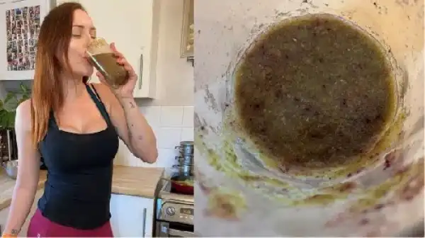 Mum drinks sperm smoothies to fight off coronavirus