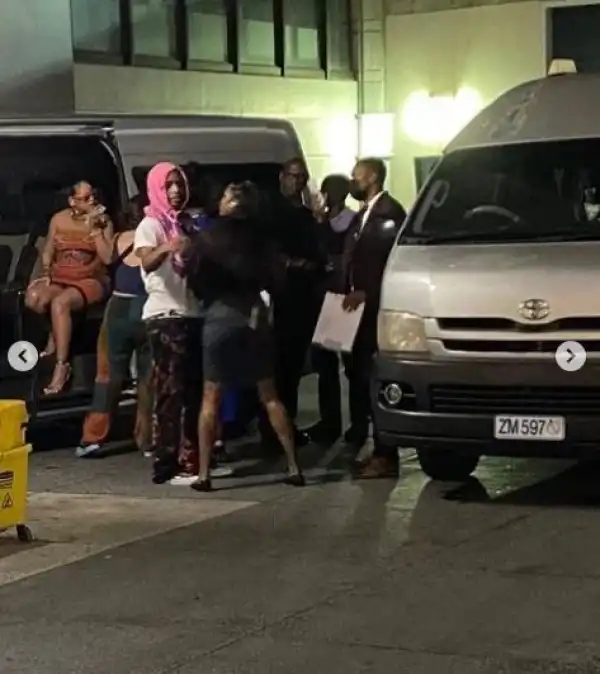 Pregnant Rihanna And A$AP Rocky Seen For The First Time Arriving In Barbados After Split Rumours (Photos/Video)