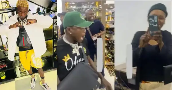 Drama As Singer, Portable Warns Fan Not To Film Him With Android Phone Camera (Video)