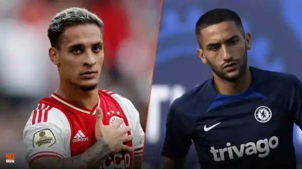 Antony: Man Utd talking personal terms as Hakim Ziyech meets Ajax