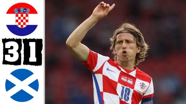 Croatia vs Scotland 3 - 1 (EURO 2020 Goals & Highlights)