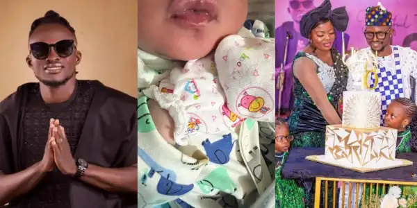 “Which of the Lord’s blessings can I deny” Actor, Jigan Babaoja and wife welcome child