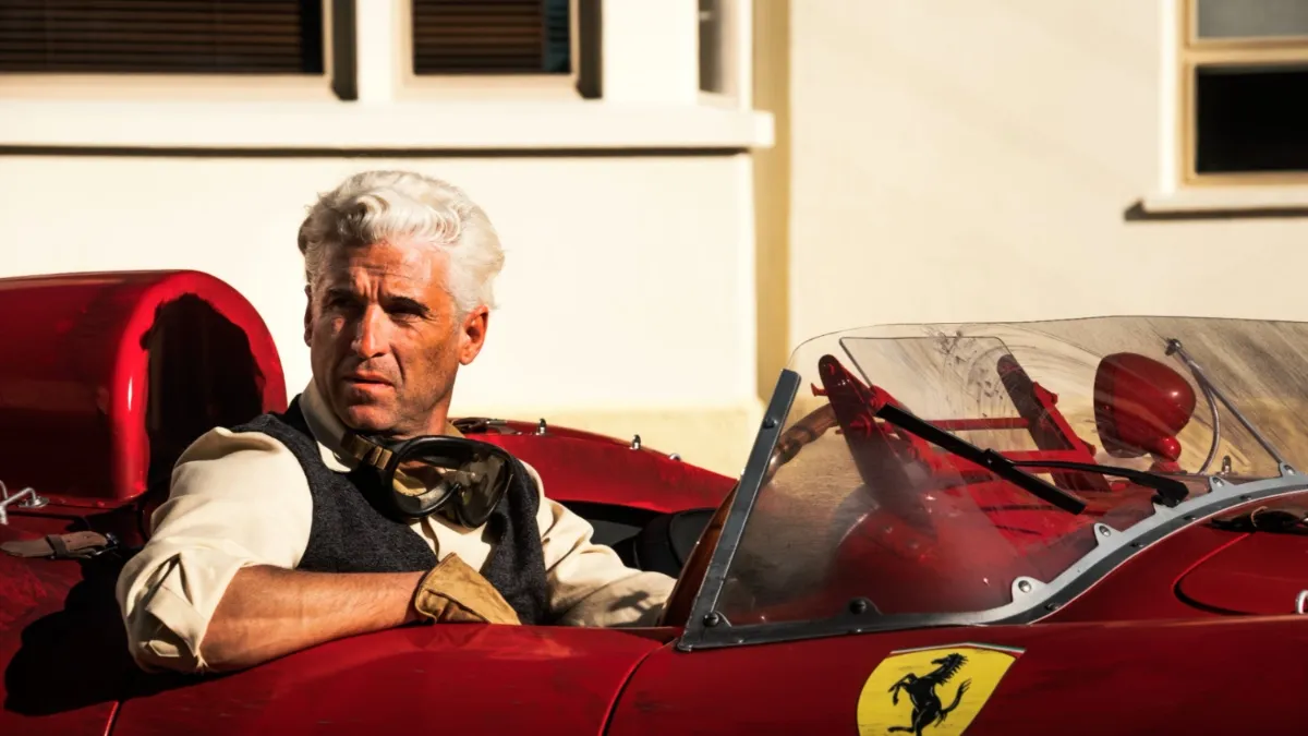 Ferrari Image Previews Patrick Dempsey in Michael Mann Film