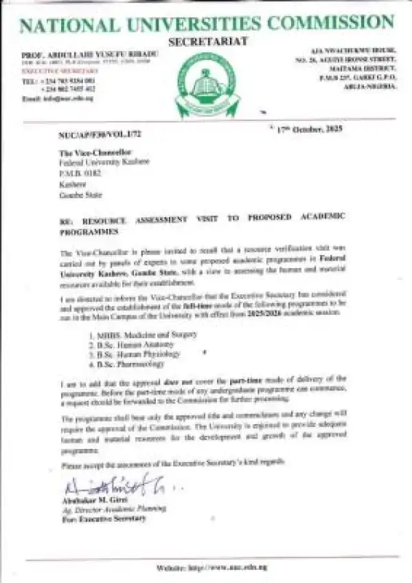 FUKashere gets approval to run 4 new part-time programmes