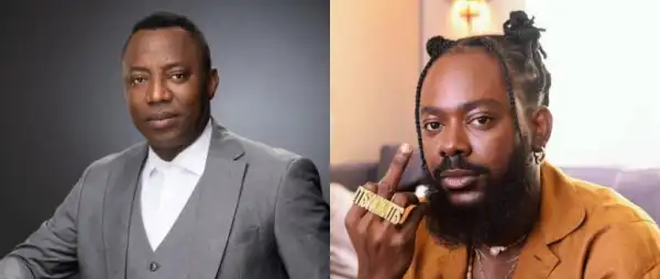 “This Is Oppression”- Sowore Criticises Adekunle Gold Over Jail Term For X User