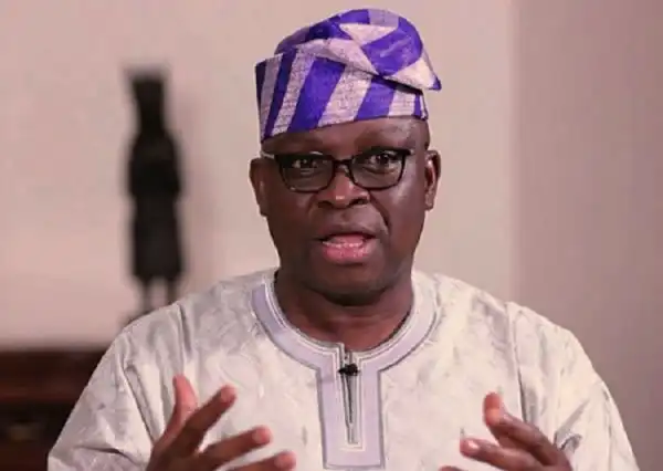 Former Governor Of Ekiti State, Ayo Fayose, Spotted In An Okada (Photo)