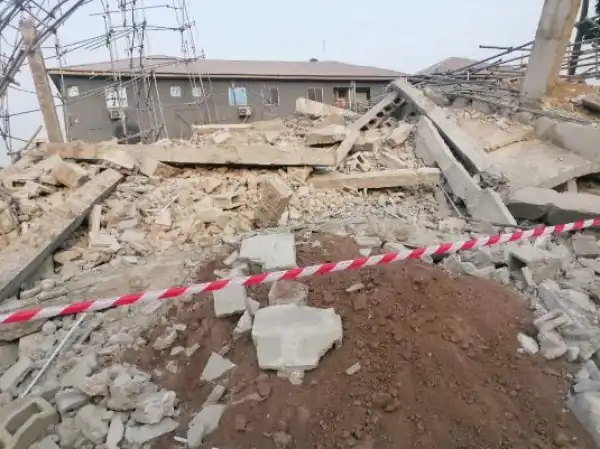 Family Loses Three Girls As Building Collapse In Jigawa