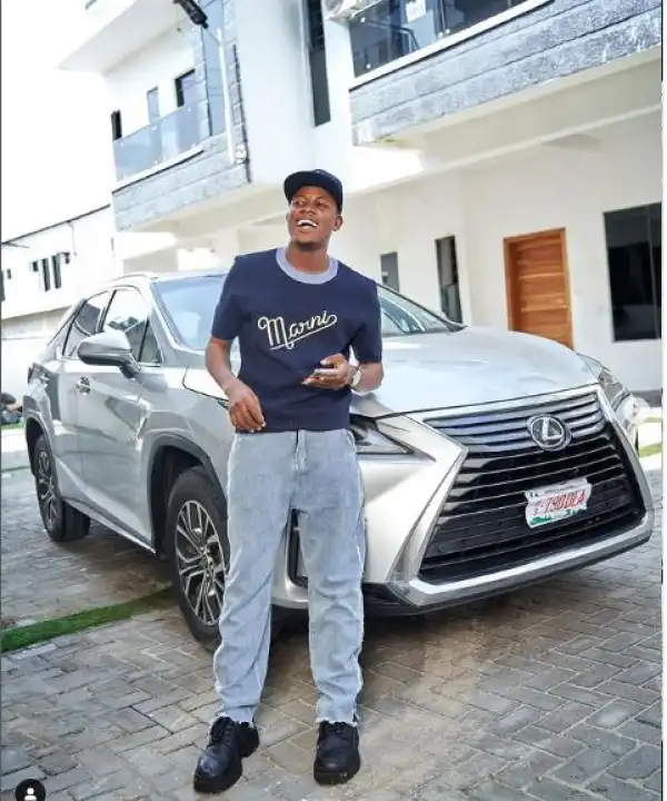 Skitmaker Classy Jester Splashes N30M Naira On New Lexus SUV (Photo)