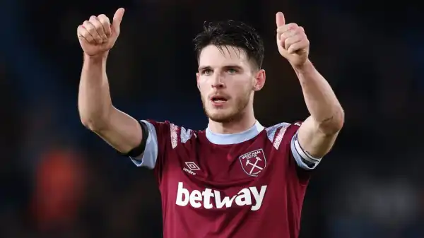 Arsenal interested in signing Declan Rice from West Ham
