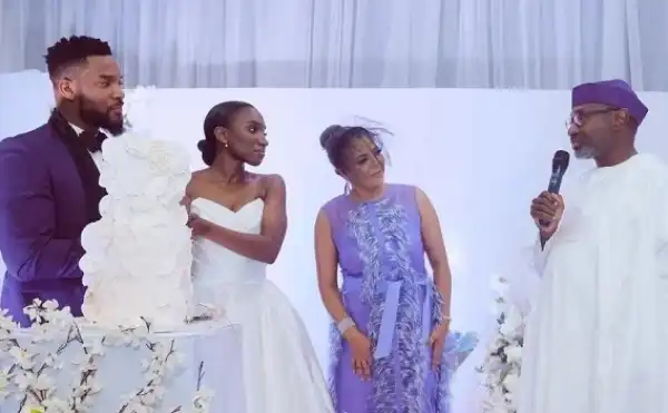 Otedola Congratulates Niece Tiwi And Husband, Kunle Remi On Their Union