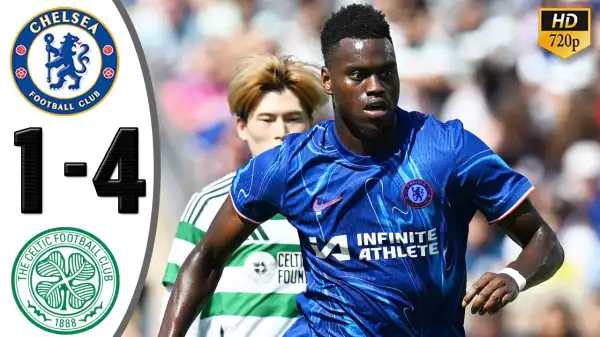 Chelsea vs Celtic 1 - 4 (Friendly 2024 Goals & Highlights)