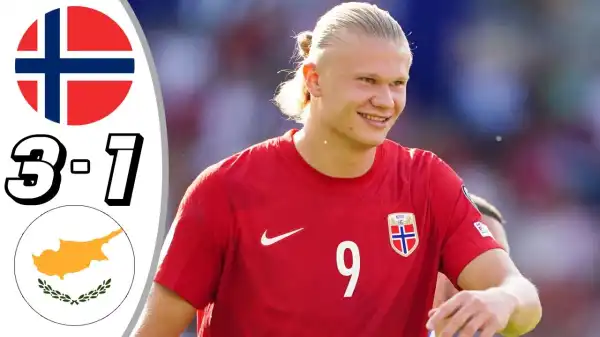 Norway vs Cyprus 3 - 1 (Euro Qualifiers 2023 Goals & Highlights)