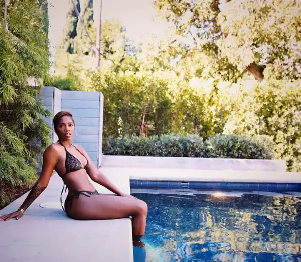 Tiwa Savage Shares Adorable Bikini Photos