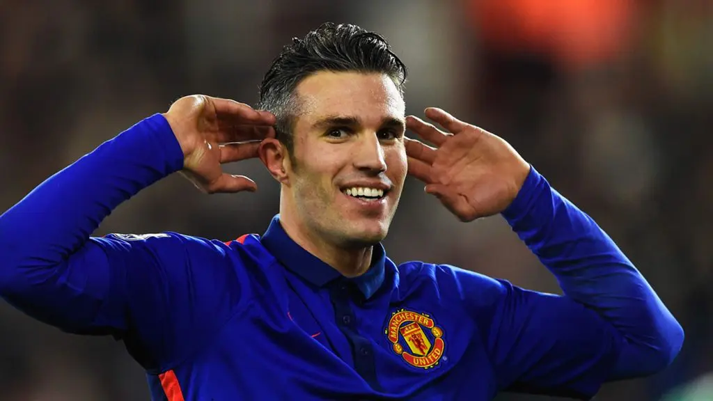 Striker Robin van Persie returns to Manchester United