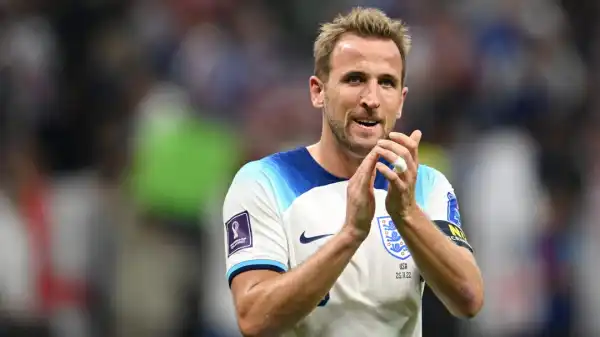 Harry Kane reacts to England